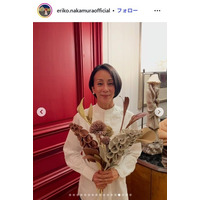 中村江里子アナ、夫・バルト氏とのキスショット公開「絵になる」「いつまでもラブラブ」の声