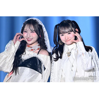 CANDY TUNE小川奈々子＆≒JOY山野愛月、仲良く顔ハート グループ超えたペアランウェイ【IDOL RUNWAY COLLECTION 2026】