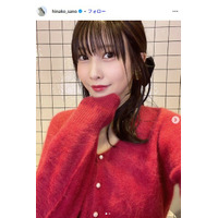 佐野ひなこ、シースルー衣装で素肌開放 麻雀大会での写真に「色っぽい」「雰囲気変わって新鮮」の声
