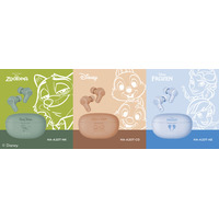 ディズニーストアとVictor共同、完全ワイヤレスイヤホンに“ズートピアのニック”＆“アナとエルサ”ら3モデル登場