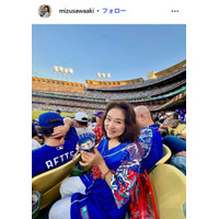 水沢アキ、20年ぶりアメリカから帰国の俳優長男との2ショット公開「イケメン」「活躍が楽しみ」と反響