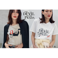 『プラダを着た悪魔』別注Tシャツ、Stola.公式オンラインストアにて発売中