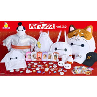 ちょんまげ＆着物姿の限定デザイン、ぷにぷにシリコンポーチなど「ベイマックスくじ」第3弾が5月15日発売