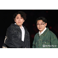 オズワルド、バチバチメイクで「サツコレ」出演 モデルとぶつかる→土下座→追いかける 小芝居ランウェイ【サツコレ2026S/S】