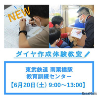 自作ダイヤで臨時運転、東武鉄道「ダイヤ作成体験教室」6/20