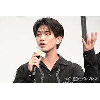 Aぇ! group正門良規、“普段からカラ松”だった「革ジャンが制服」映画で木村拓哉モノマネも披露【おそ松さん 人類クズ化計画!!!!!?】