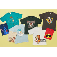 夏のコーディネートを彩る！ ミッキーマウスやスティッチなど、ディズニーキャラクターTシャツ発売