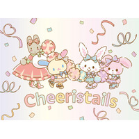 サンリオ、うさぎキャラの新ユニット誕生 ウサハナ・ウィッシュミーメルら「Cheeristails」結成