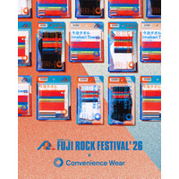 ファミマ×「フジロック’26」コラボアイテム今年も登場 サコッシュやマフラータオルをフェスコーデに