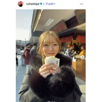 “TikTokで顔バレ”「可愛すぎる」と話題の炊飯器ギャル、結婚発表 前撮りウエディングフォト公開