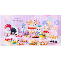 mofusandと初コラボのスイーツビュッフェ、ヒルトン大阪で開催 愛らしいにゃんこ達がケーキに