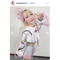 でか美ちゃん「久しぶりの黒髪」ストレートロングヘア姿公開「新鮮で可愛い」「印象がガラッと変わる」と反響