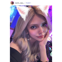 「ラヴ上等」出演話題・まりりん、暗髪で雰囲気ガラリ ドレス姿公開「華やか」「印象がすごく変わる」