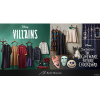 ドレスワンピースも再登場「ディズニーヴィランズ」＆『ティム・バートン ナイトメアー・ビフォア・クリスマス』ハロウィーン向け新商品発売　9月2日から