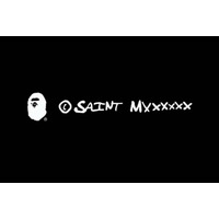 BAPE(R)×(c)SAINT Mxxxxxx、2026FWコラボ第2弾を9月19日に発売　ヴィンテージロックとアートをロングTに
