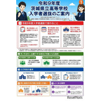 【高校受験2027】茨城県立高入試、実施細則を公表…学力検査2/25