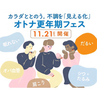 【11/21(土)】10周年記念イベント予約開始！『オトナ更年期フェス～カラダととのう。不調を「見える化」～』