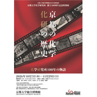 京大化研100周年「京都の化学」10/7から特別展
