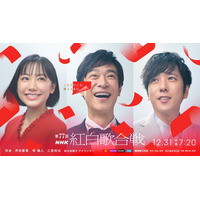 「NHK紅白歌合戦」司会は芦田愛菜・堺雅人・二宮和也・鈴木奈穂子アナ 番組テーマも発表【コメント】
