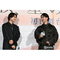横浜流星、SixTONES松村北斗と撮影ぶり再会に愛溢れる「会いたかった」“相棒”へのリスペクト語る【汝、星のごとく】