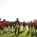 いまの日本代表、選手たちはこんな感じで練習ウェアやジャージ類を貰う