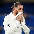 セルヒオ・ラモス、砂を走る