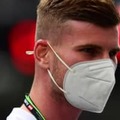 ドイツ代表FWヴェルナー、F1の女性レポーターから「まさかの紹介」をされる