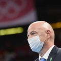 「ハゲ頭！」 東京五輪優勝のブラジル代表FW、FIFA会長をイジる