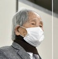 判決後に記者会見する原告の楊馥成さん＝11日午後、東京・霞が関の司法記者クラブ