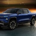 米GMの新型ピックアップトラック「シルバラードEV」（ロイター＝共同）