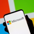 米マイクロソフトのロゴ＝2021年7月（ロイター＝共同）