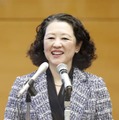 連合会長「働く女性の地位向上」 画像