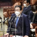 衆院予算委で答弁する後藤厚労相＝9日午前