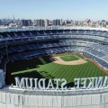 ニューヨークのヤンキースタジアム＝2020年（AP＝共同）