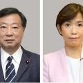 松野博一官房長官、堀内詔子五輪相