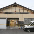 男性巡査長が頭から血を流して倒れていた石川県加賀市篠原町の大聖寺署篠原駐在所＝1日午後