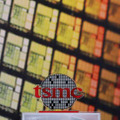 台湾半導体大手TSMCのロゴ＝2018年8月、台湾北西部・新竹（ロイター＝共同）
