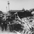 昭和東南海地震で被害を受けた愛知県半田市の市街地（半田市立博物館提供）