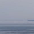 北海道・知床半島沖で沈没した観光船を「飽和潜水」で捜索するため、事故現場に到着した作業船「海進」＝19日午前