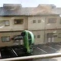 福島・二本松で突風、車横倒しに 画像