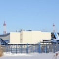 ロシア極東アムール州・スバボードヌイにあるガスプロムの施設＝2019年（共同）