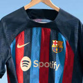 胸ロゴはサブスク「Spotify」に！バルセロナが2022-23新ユニフォームを発表 画像