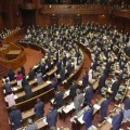 AV被害救済法が可決、成立した参院本会議＝15日午後