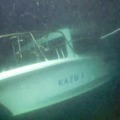 知床半島沖で沈んだ観光船「KAZU　1」＝5月8日（第1管区海上保安本部提供）