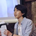 ミャンマーで拘束された久保田徹さんについて記者会見する今野誠二郎さん＝3日午後、東京都千代田区