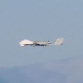 中国の軍事演習エリアを通過した偵察型無人機＝4日（防衛省統合幕僚監部提供）