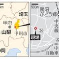 山梨県甲州市勝沼の現場