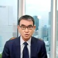 検討会で発言する河野消費者相＝29日（消費者庁のユーチューブより）
