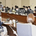 製品や原材料の再利用促進策を協議する研究会の初会合＝5日午前、東京都千代田区