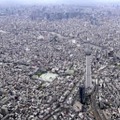東京スカイツリーと都内の町並み